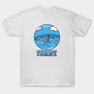 shark in the sea T-Shirt